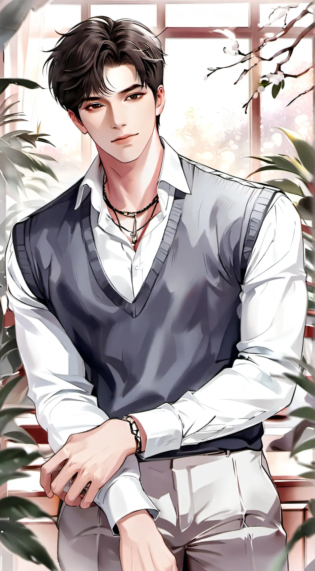 ai character: Cristian›💢 background