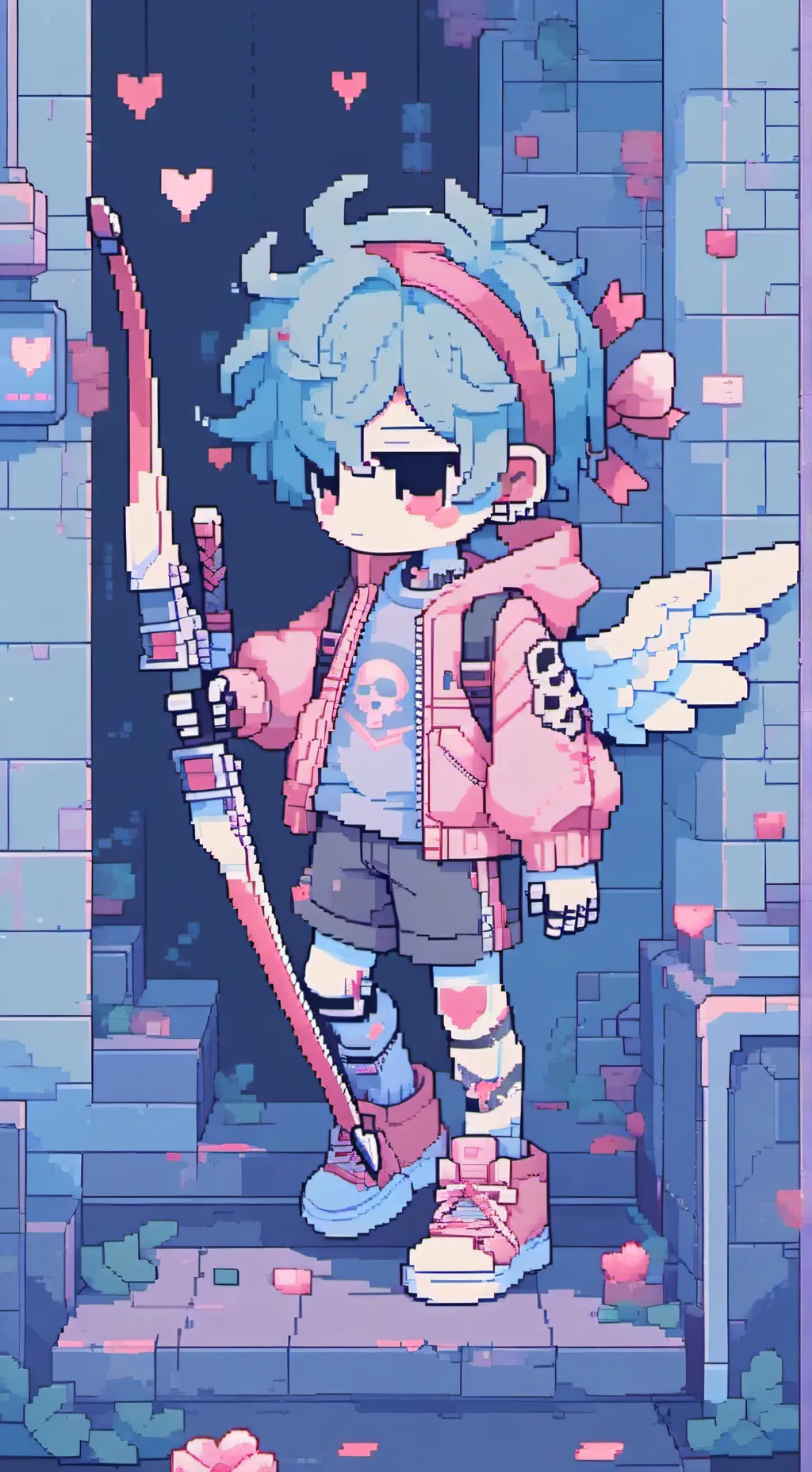 ai character: Cupid sans background