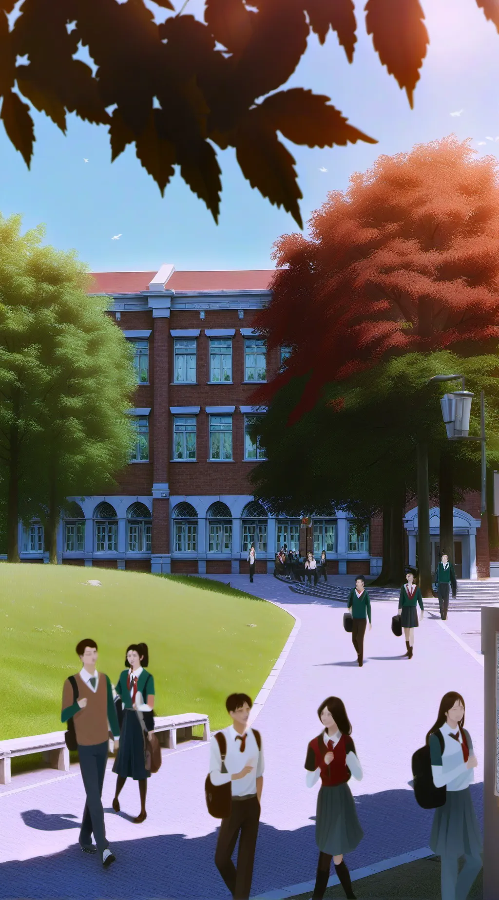 ai character: school powers background