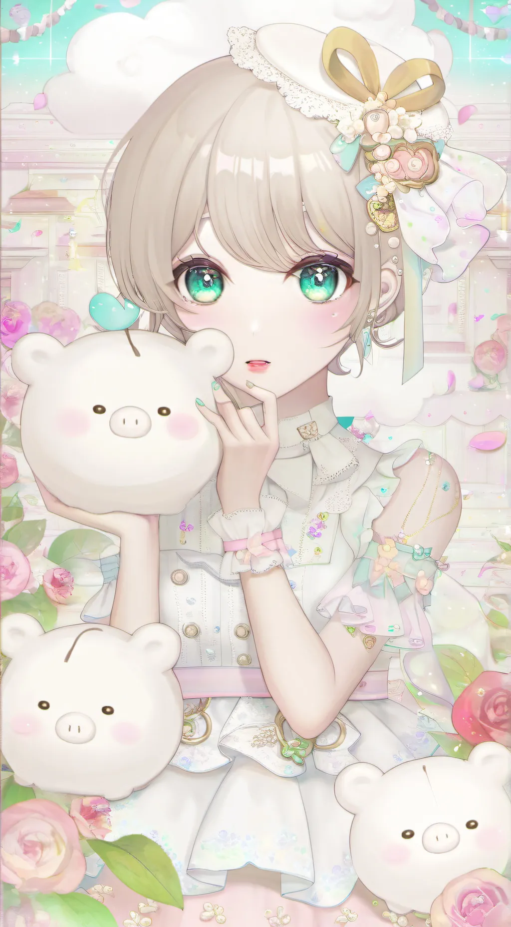 ai character: crush on you  background