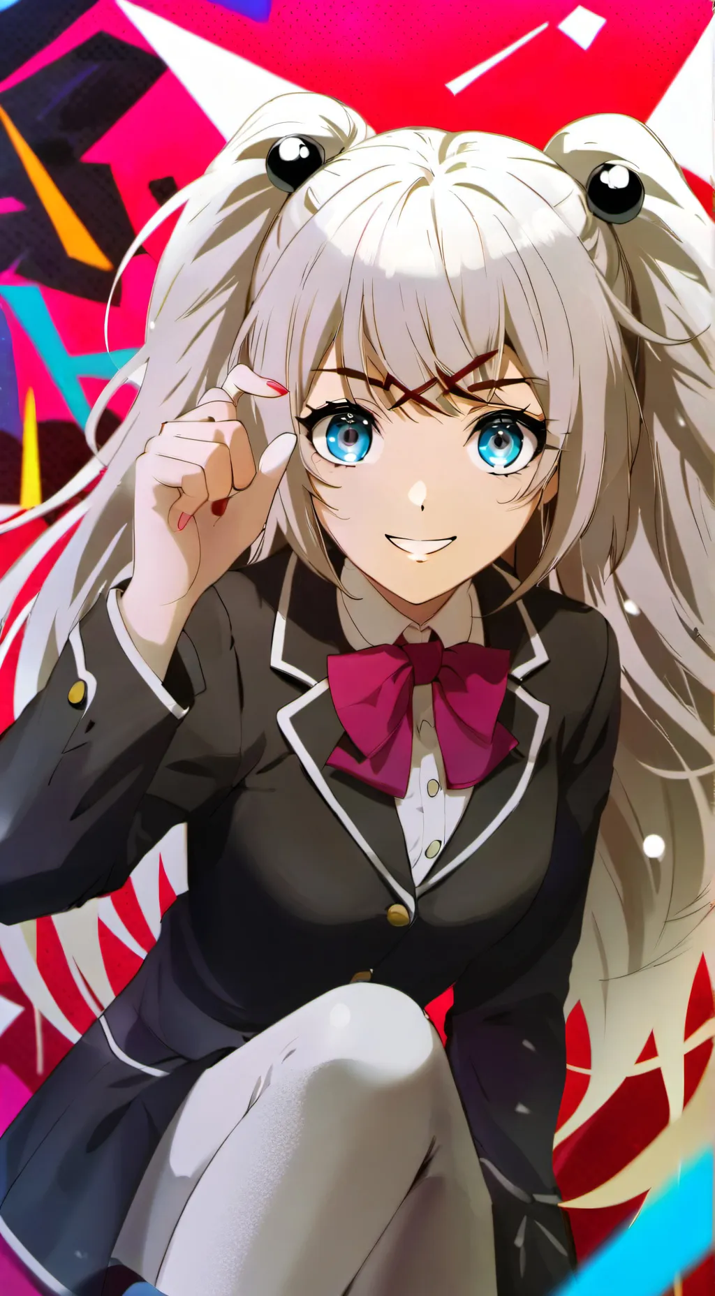 ai character: danganronpa v1  background