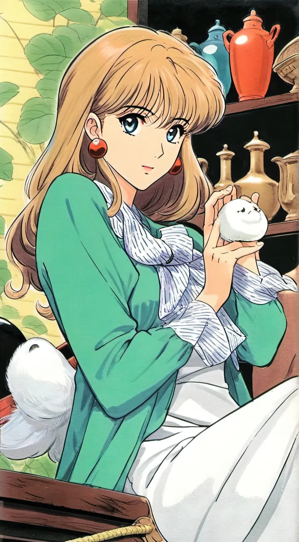 ai character: Milly background