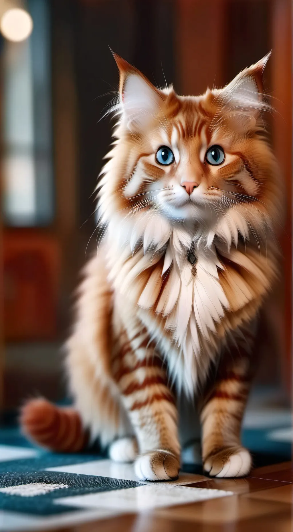 ai character: CAT background