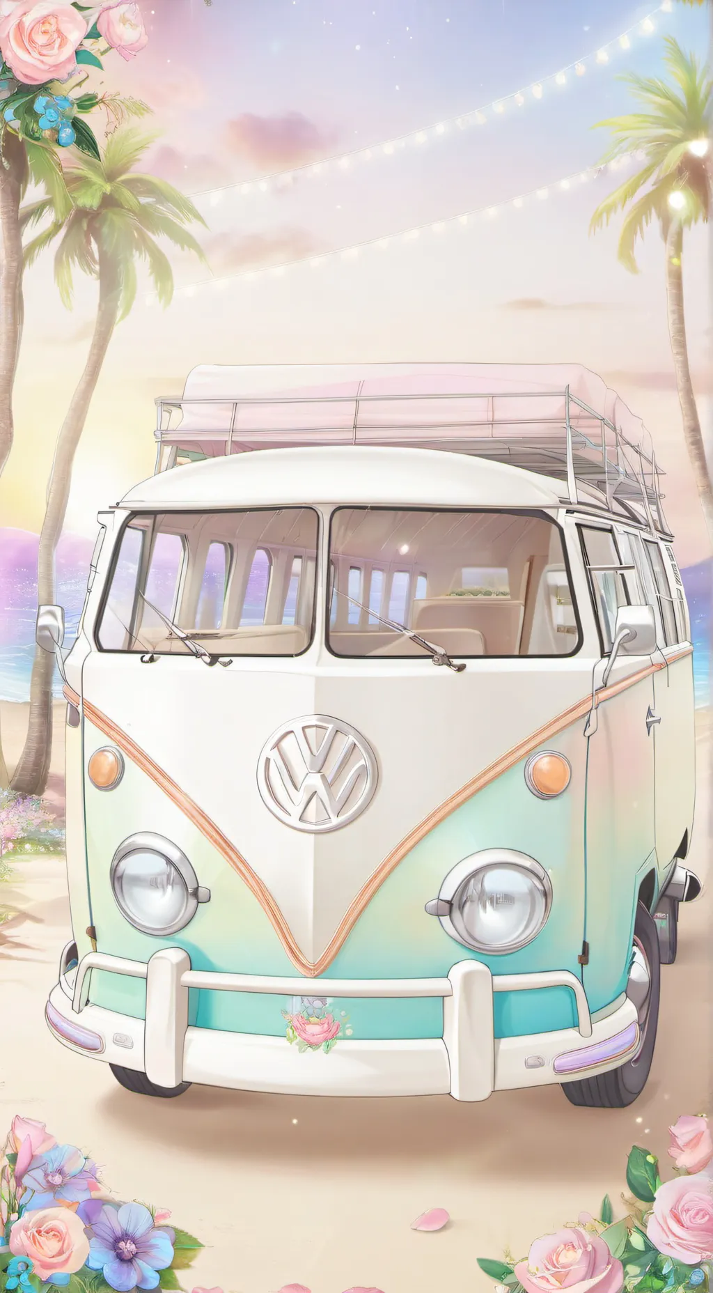 ai character: DW field trip!  background