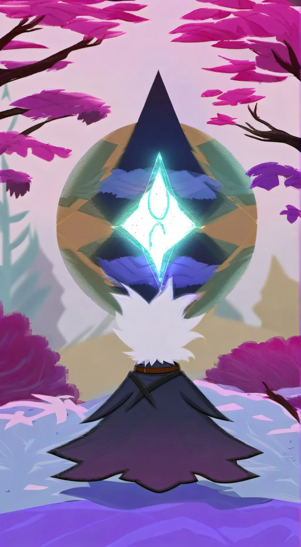 ai character: Luckybugerdebt  background