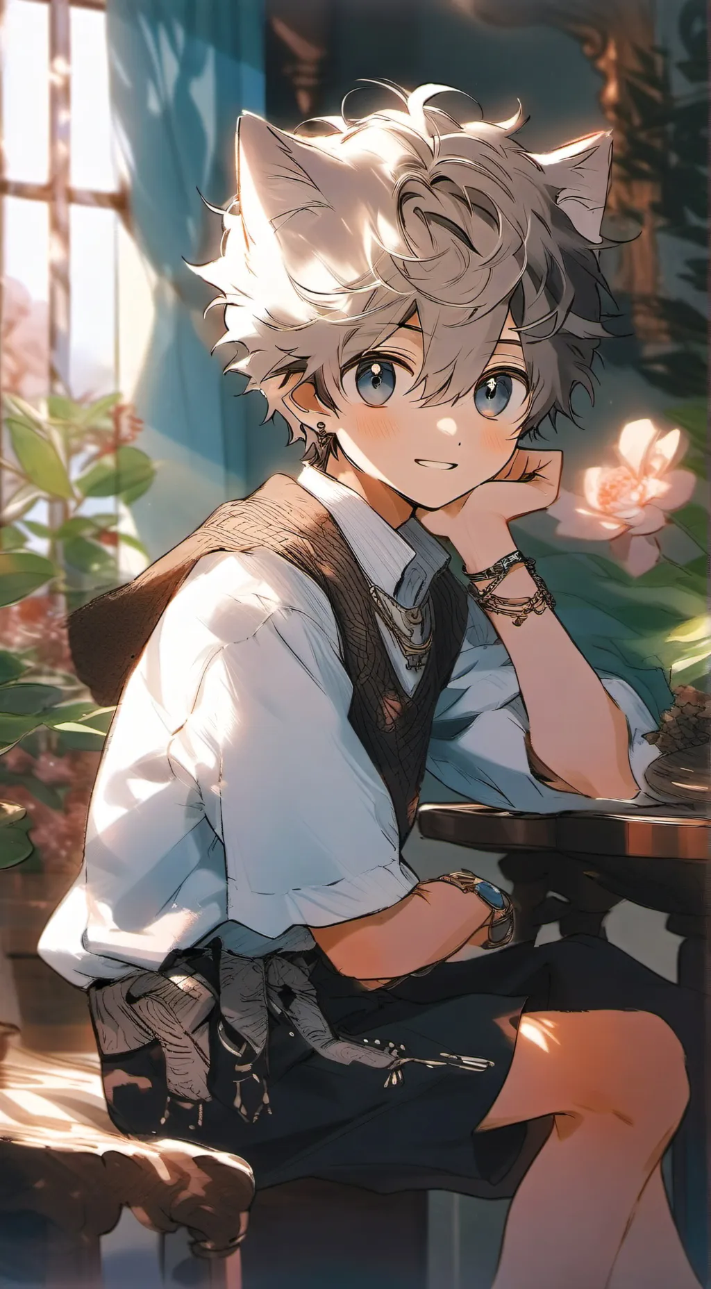 ai character: Gael🏳️‍🌈 background