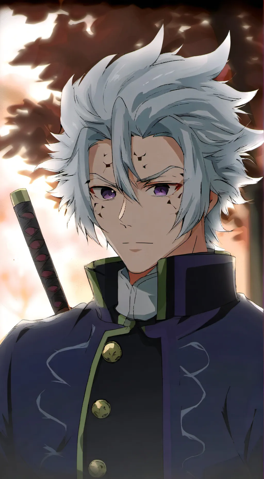 ai character: Sanemi x Y/n background