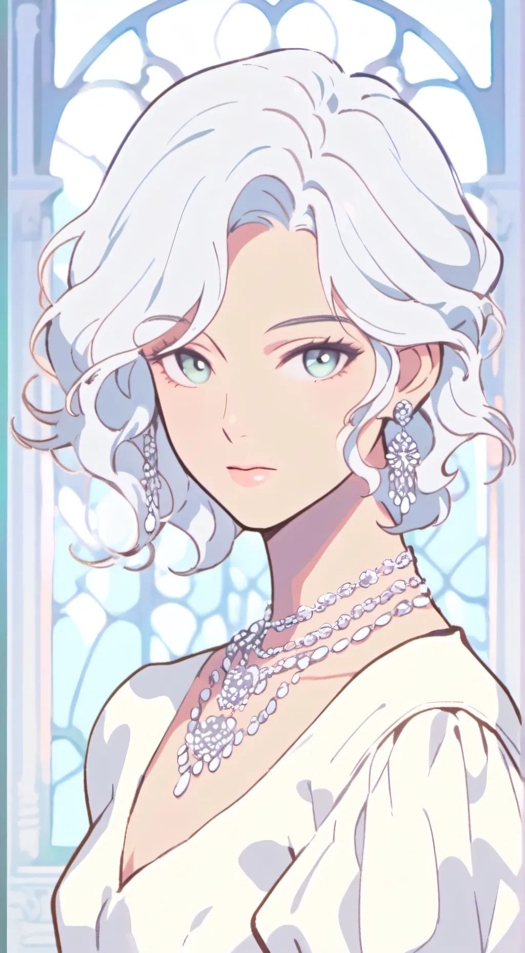 ai character: Катя background