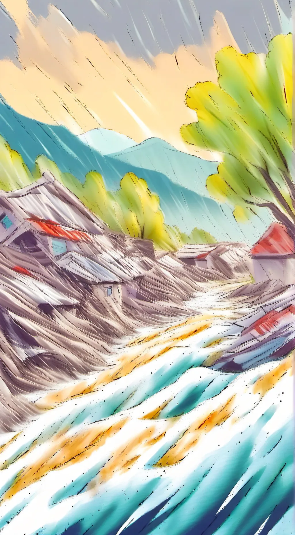 ai character: Typhoon tino background