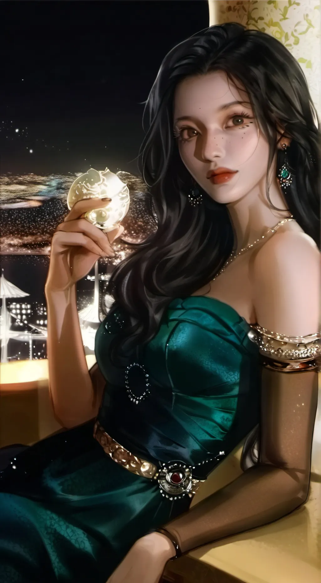 ai character: ɢʀᴀᴄᴇ background