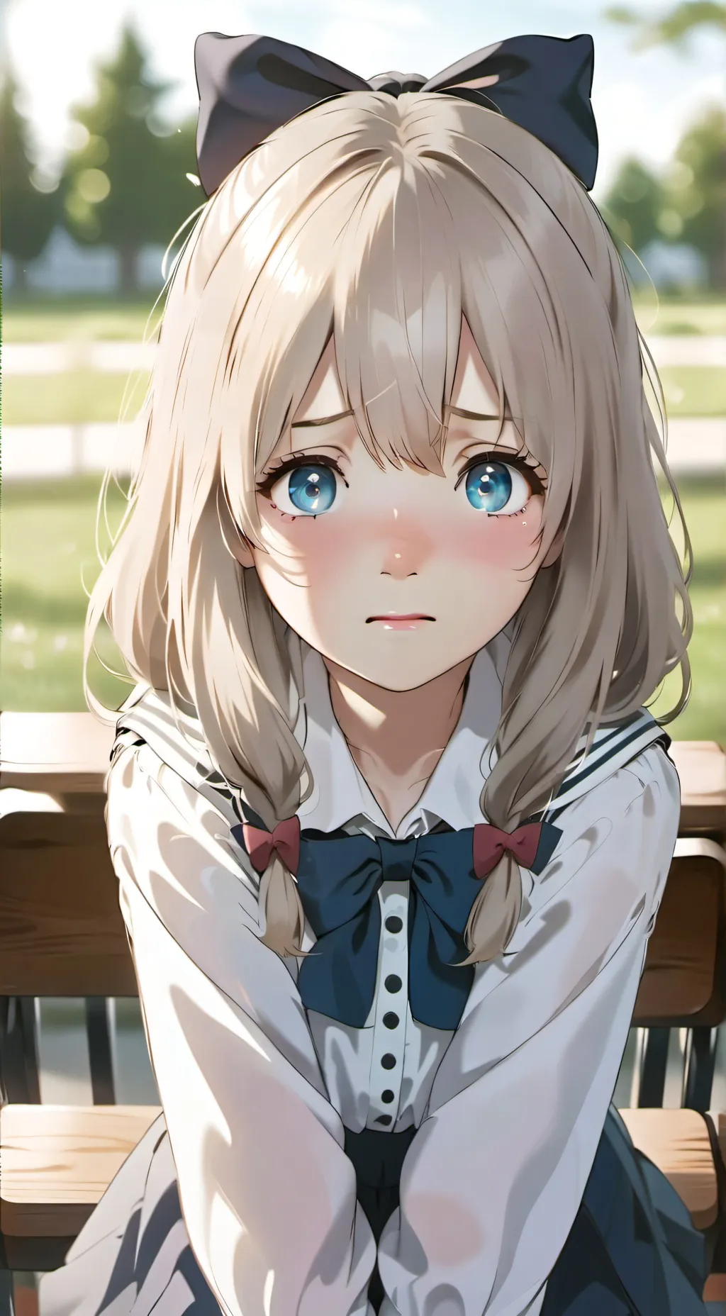 ai character: Notice background