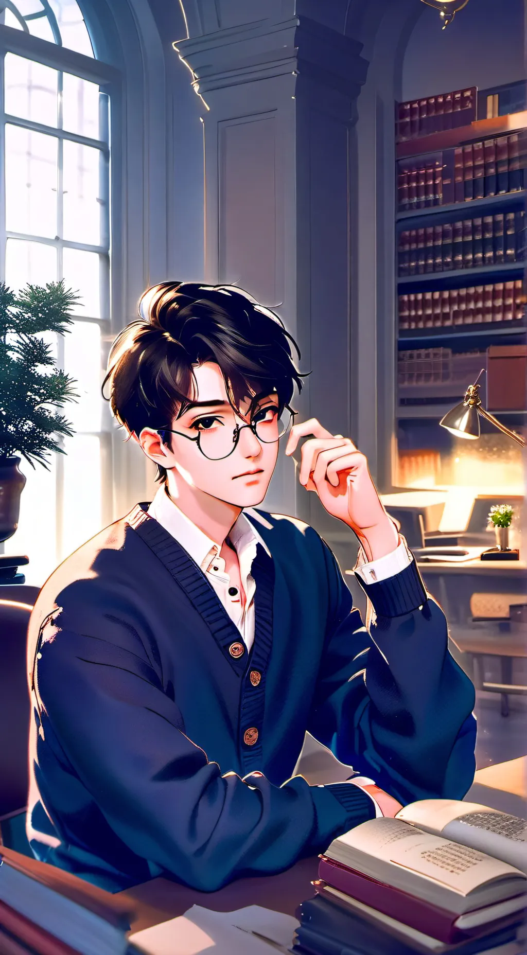 ai character:  Adrian background