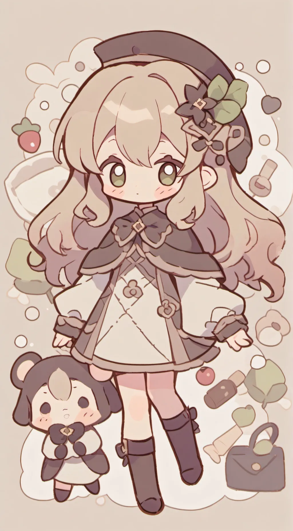 ai character: Mha soulmates background