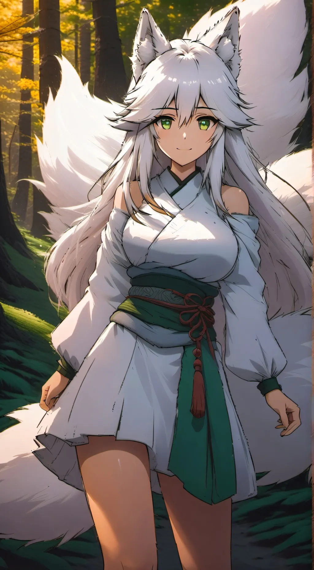 ai character: Michiko background