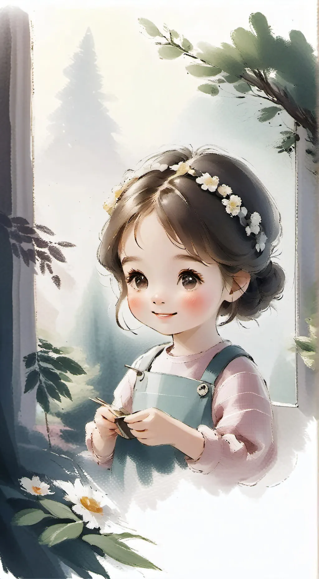 ai character: mimada background