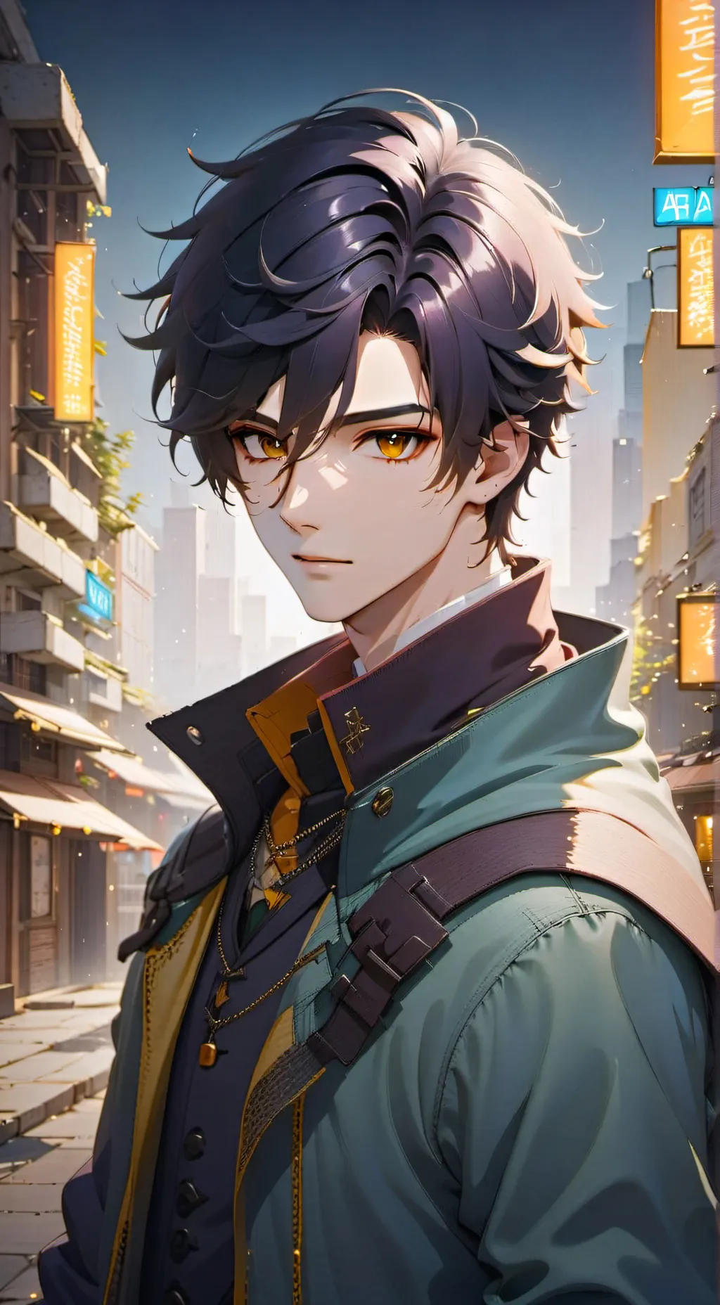 ai character: Michael background