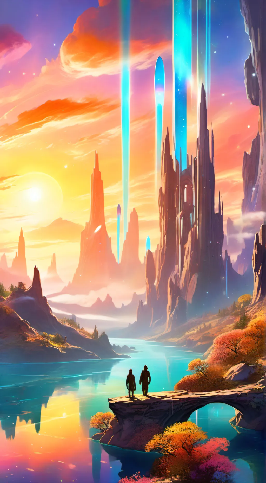 ai character: Seu mundo background