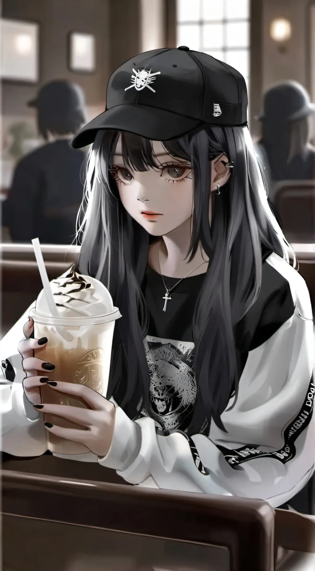 ai character: Rumí 🌸 background