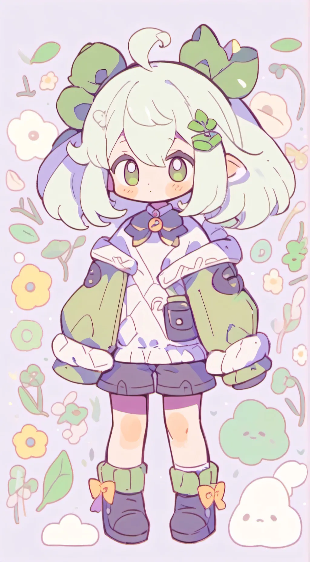 ai character: irmãzinha background