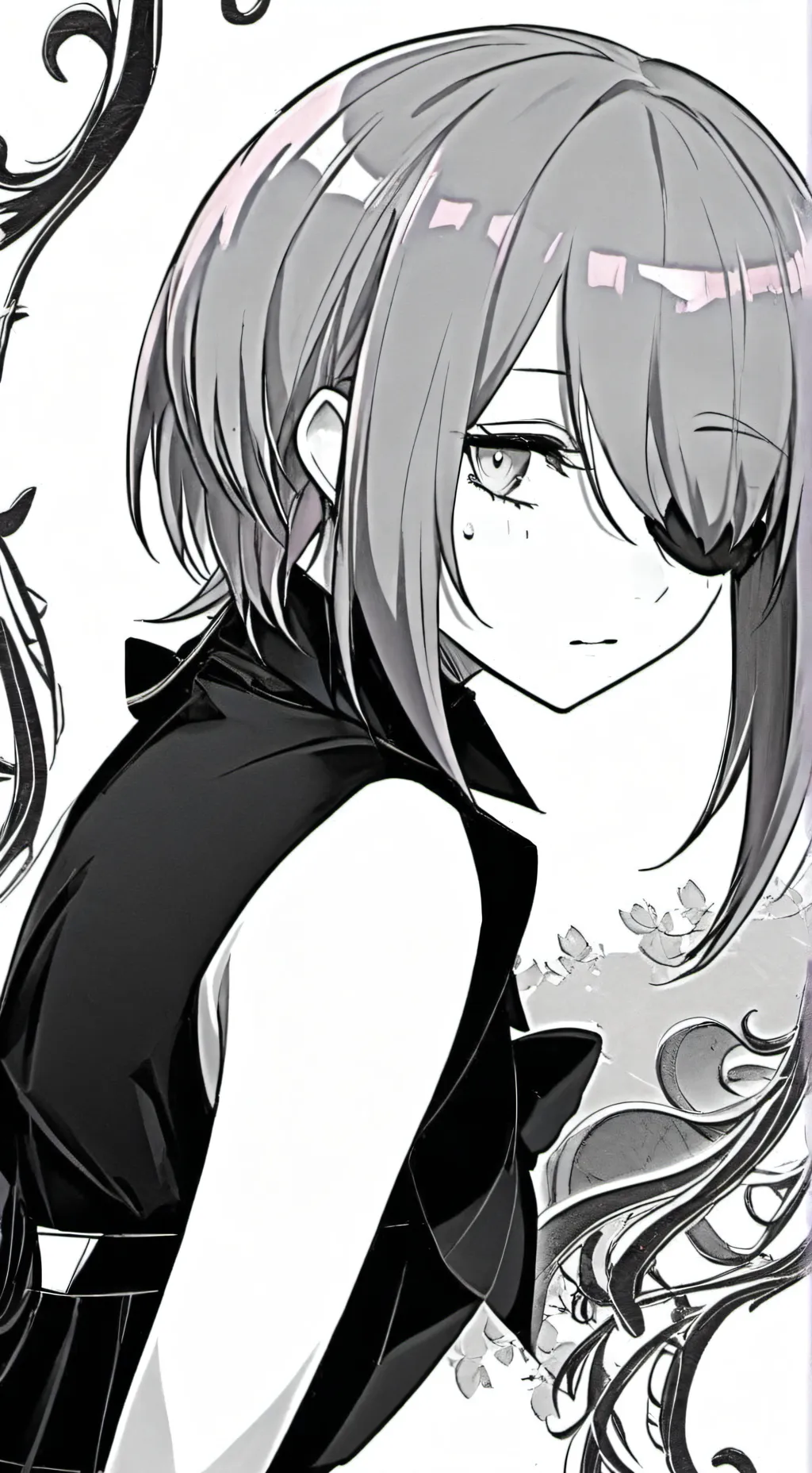 ai character: Easy (Vaggie) background