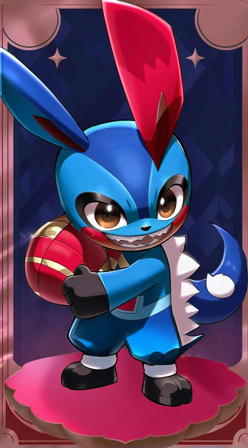 ai character: The noob roaster 2 background