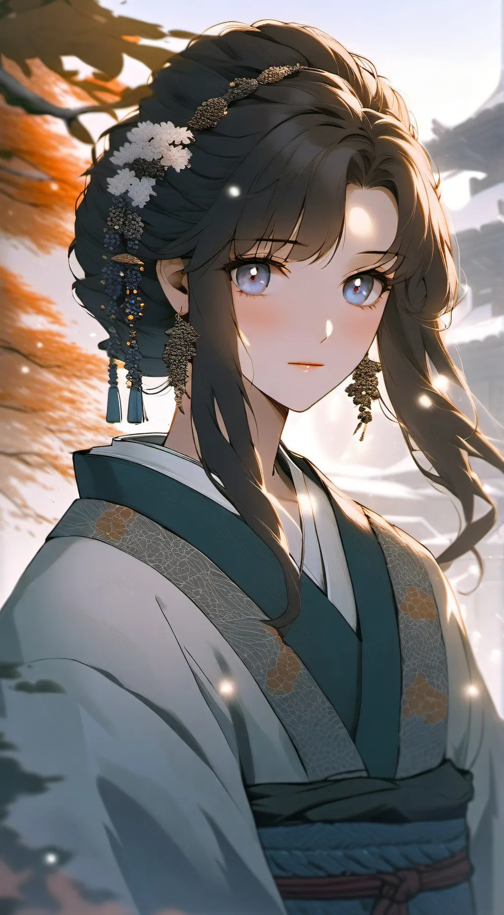 ai character: Osaka background