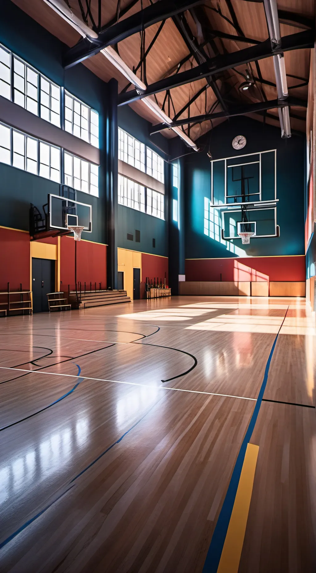 ai character: PE escape background