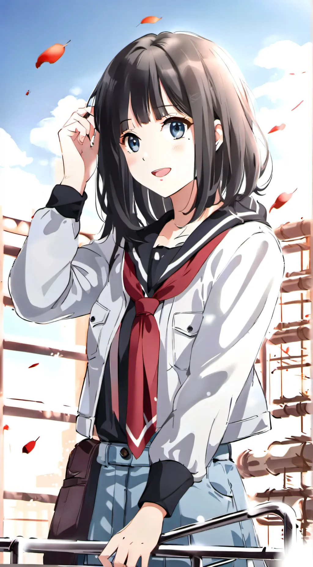 ai character: Ashley background