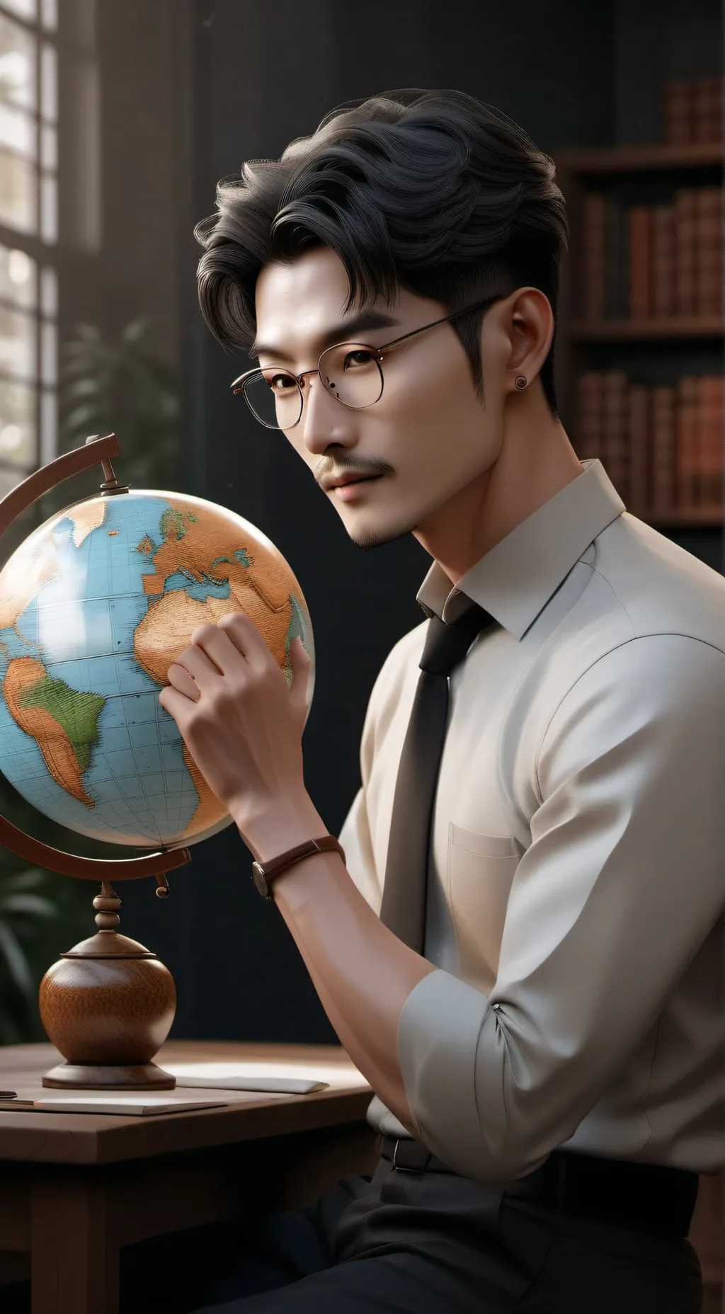 ai character: Mr.mars background