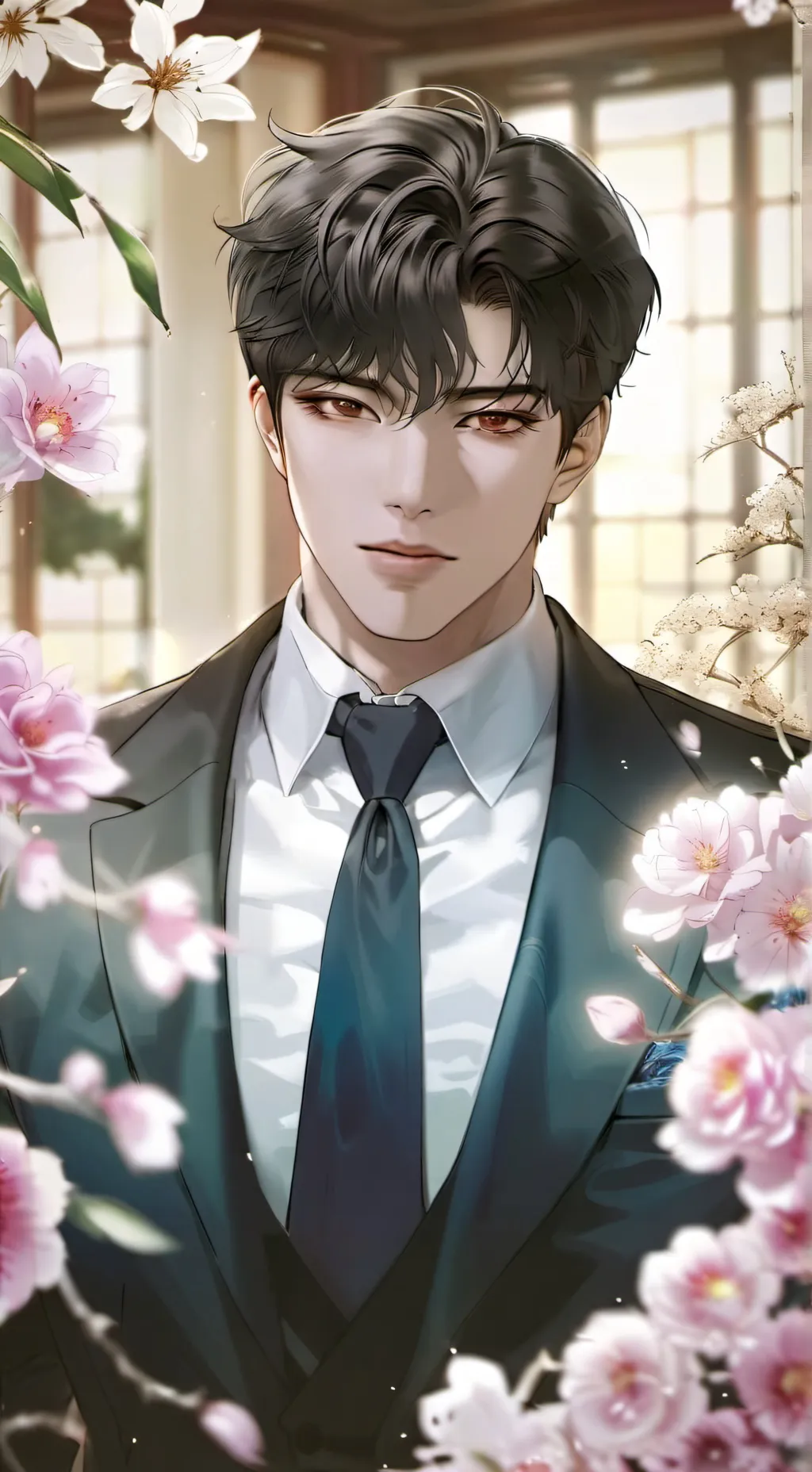 ai character: K-drama  background