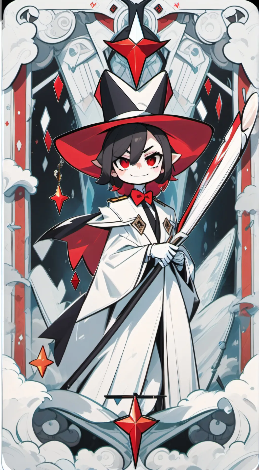 ai character: Hazbin hotel  background