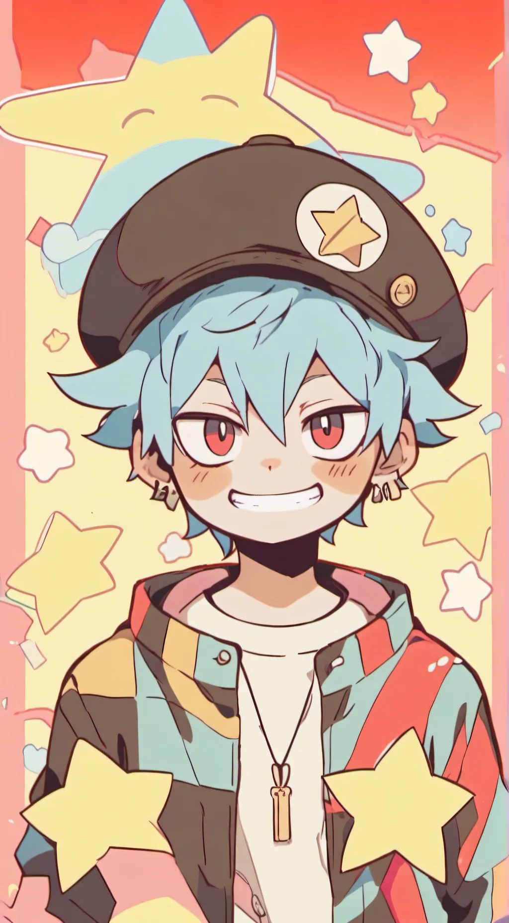 ai character: 2D background