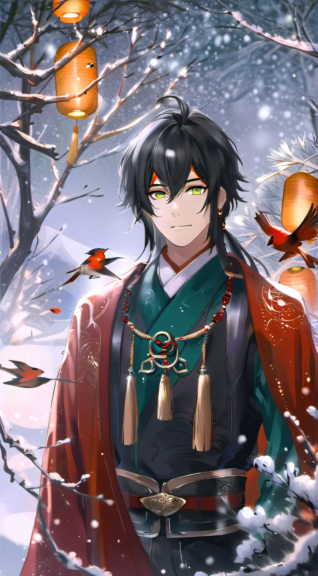 ai character: Adrian background