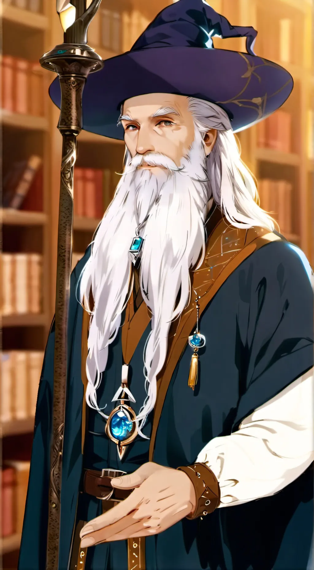 ai character: hp background