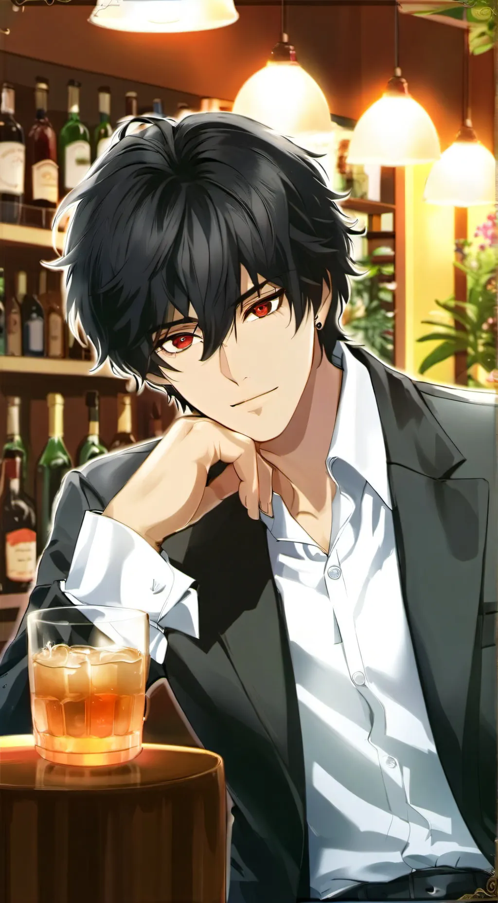 ai character: Massimo  background