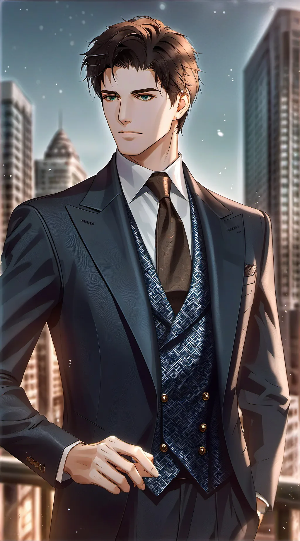 ai character: Axel background