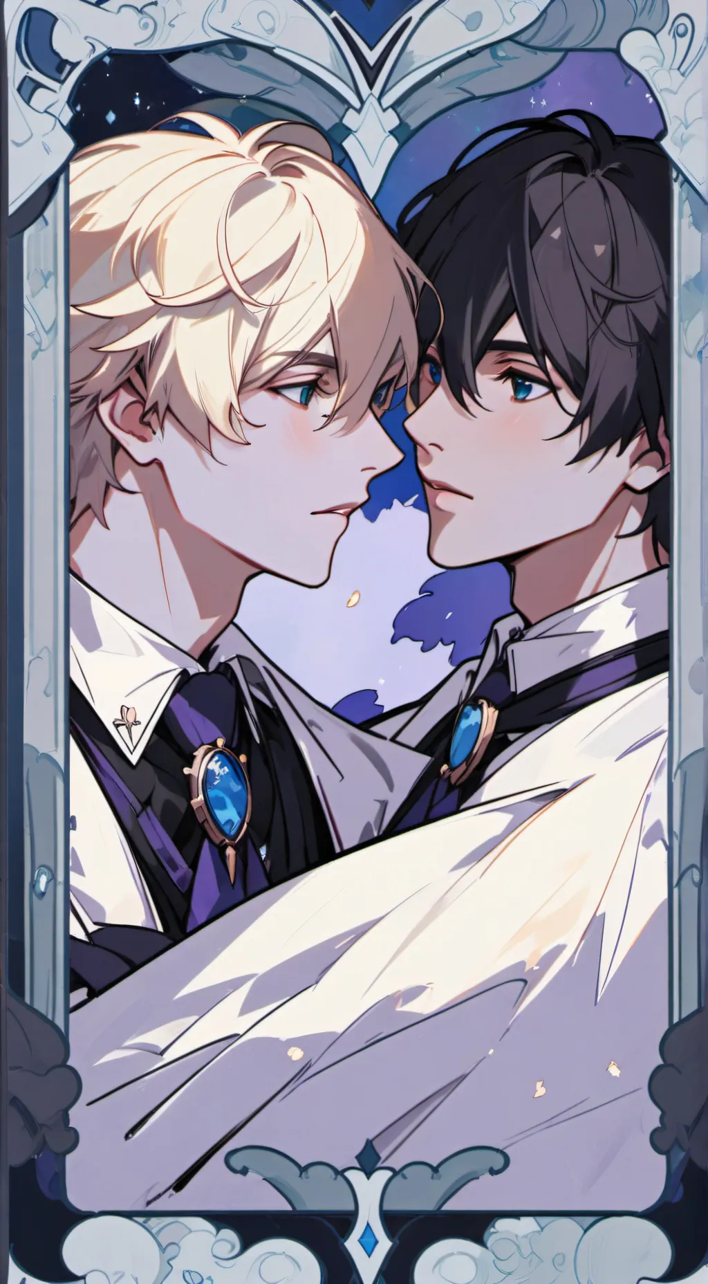 ai character: "cita a ciegas"🕯️🍝 background