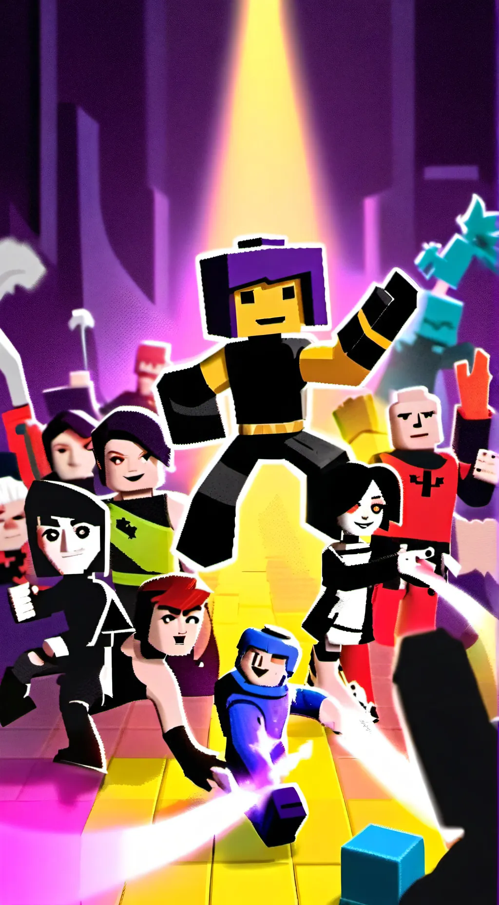 ai character: Forsaken background