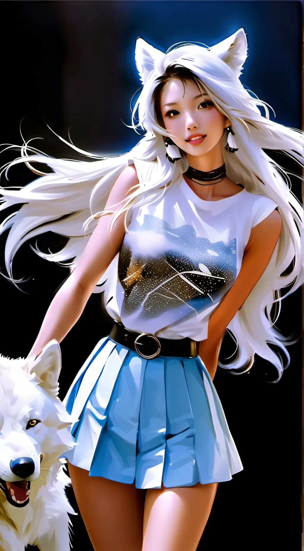 ai character: roxy background