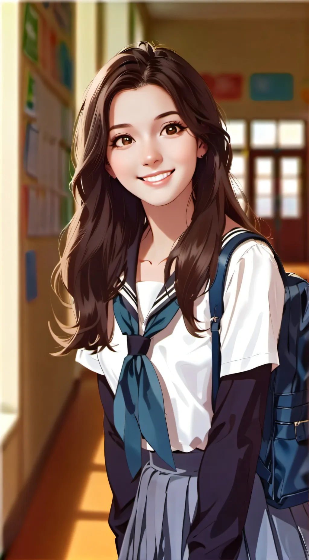 ai character: lucy background