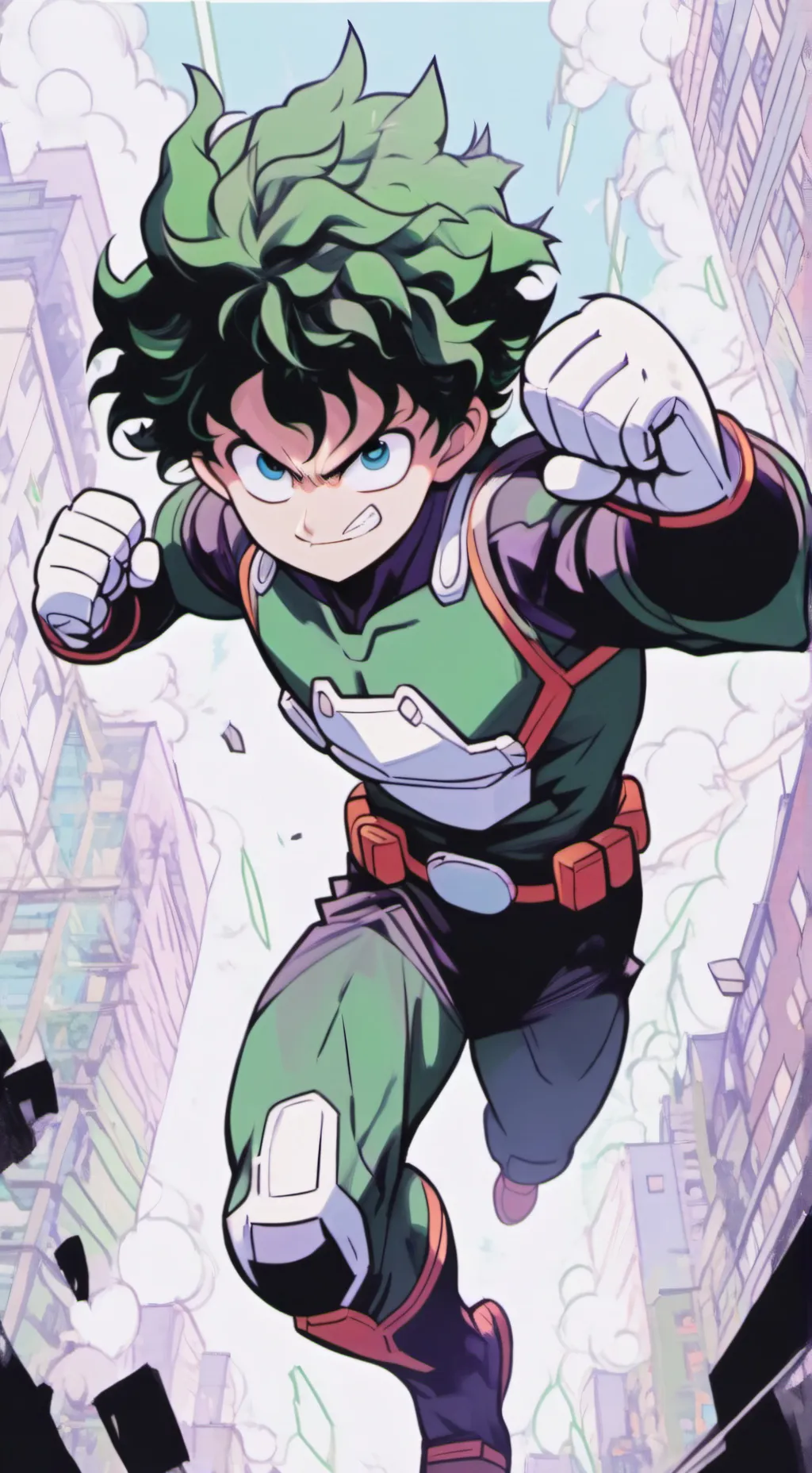 ai character: MHA engaño  background