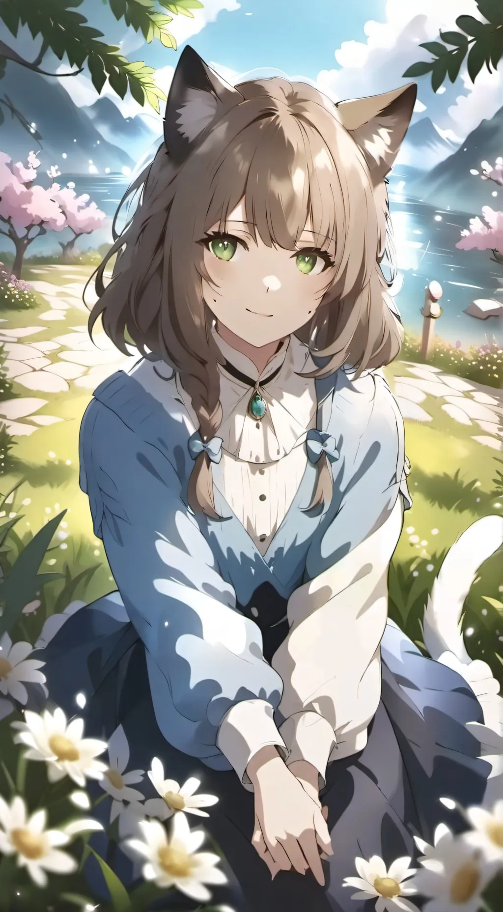 ai character: Lilly background