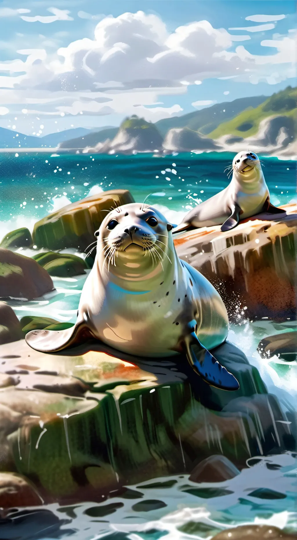 ai character: the seal takeover  background