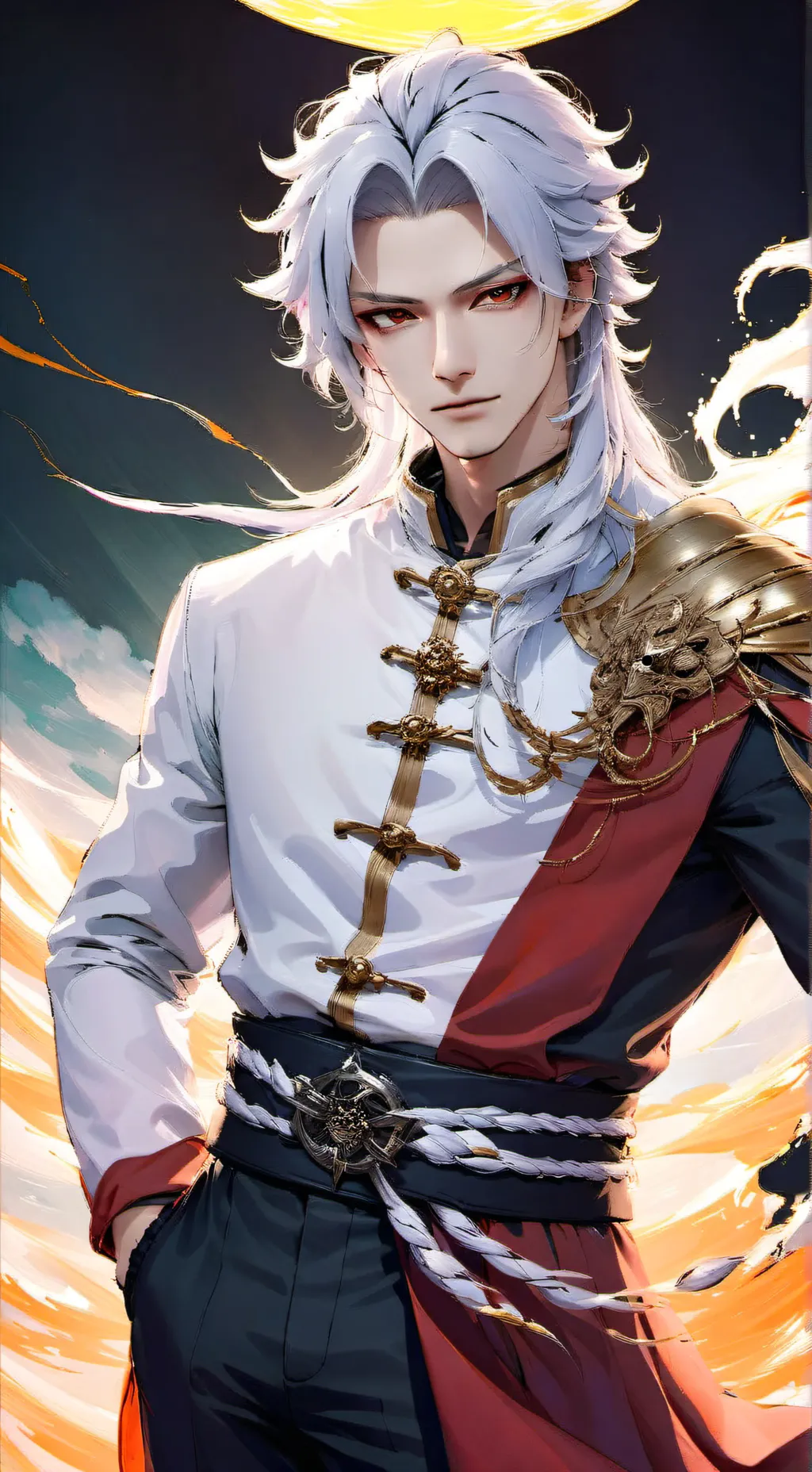 ai character: ten commandments  background