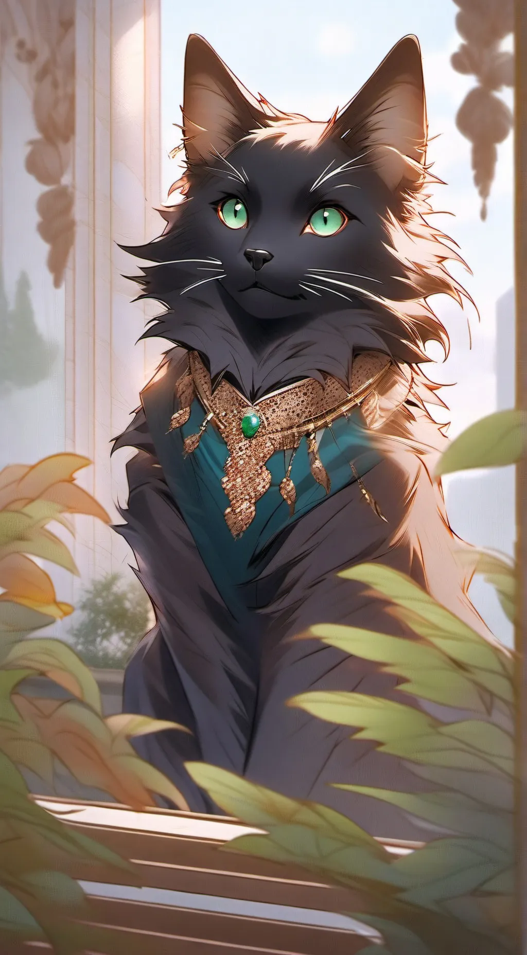 ai character: Your Cat Mother background