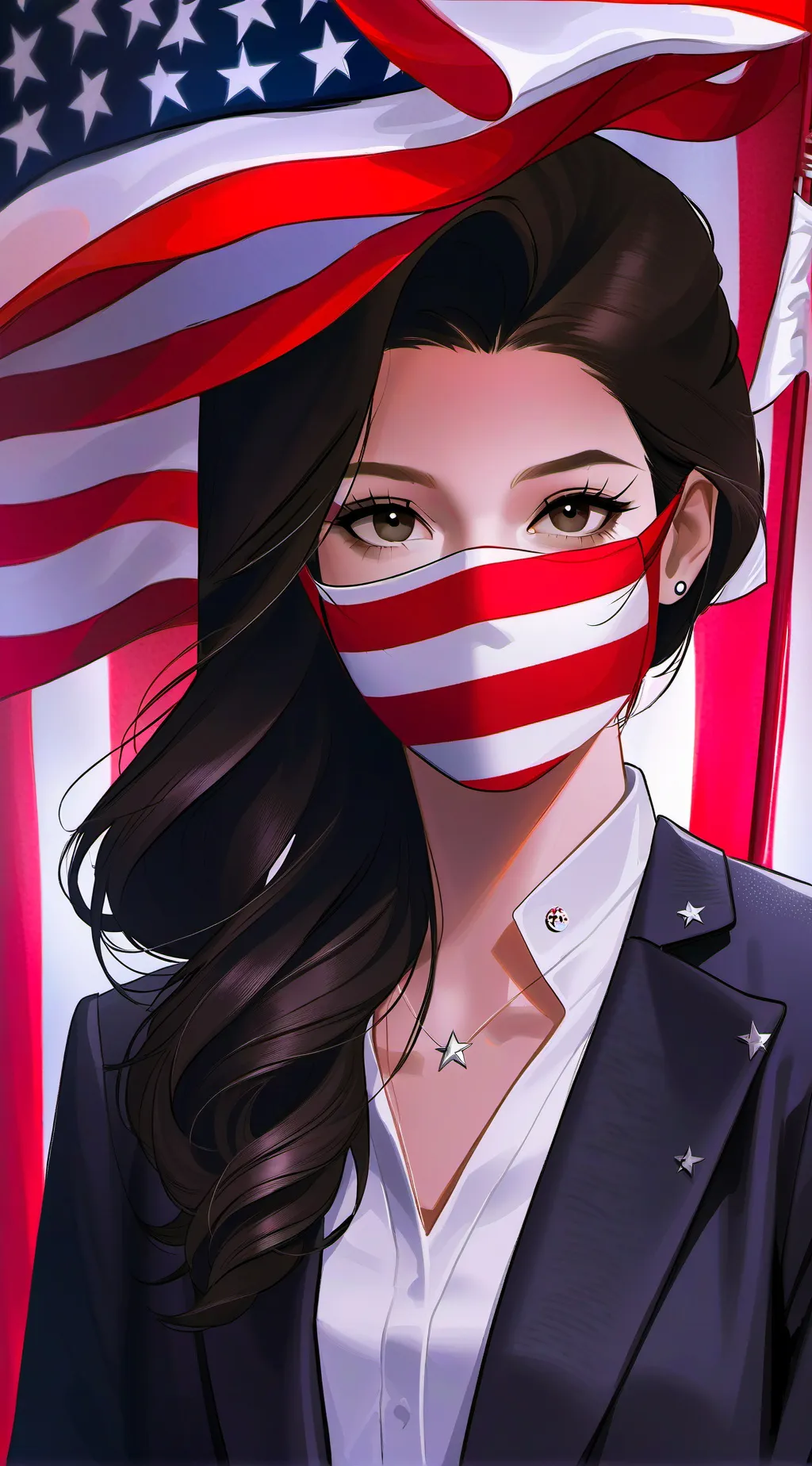 ai character: America background