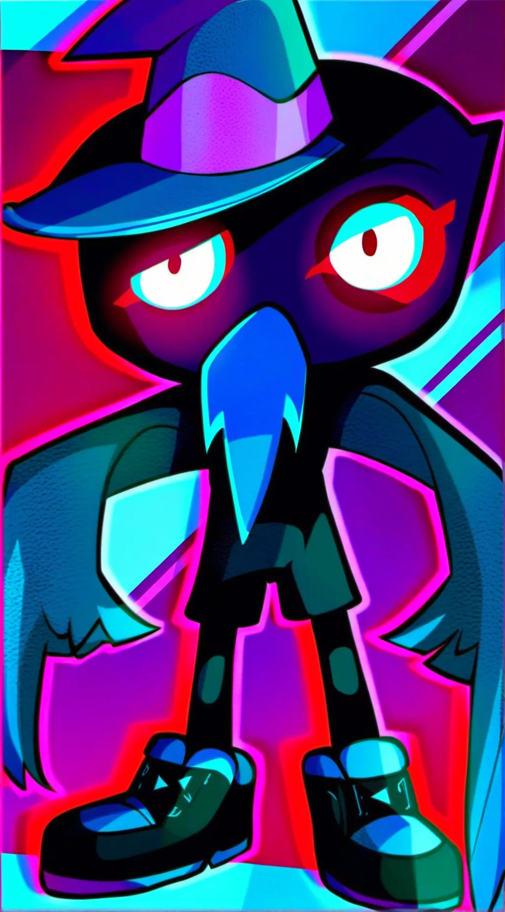 ai character: HH but.. background