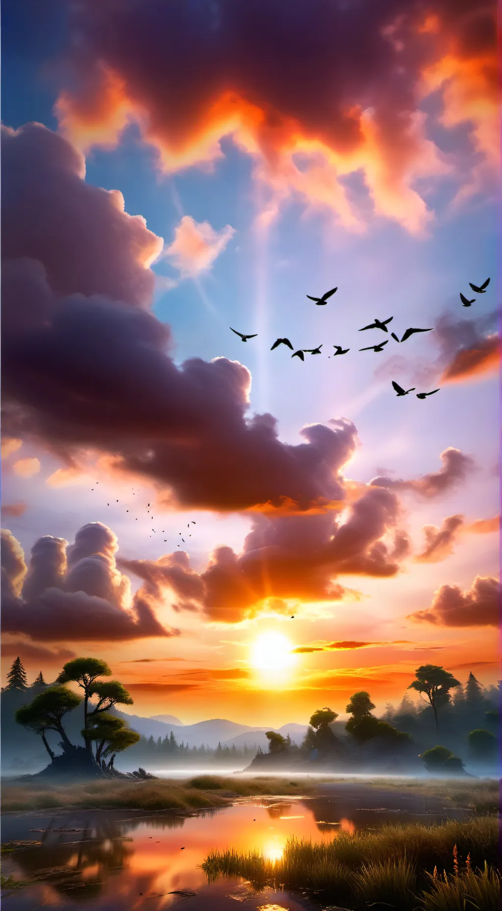 ai character: School day background