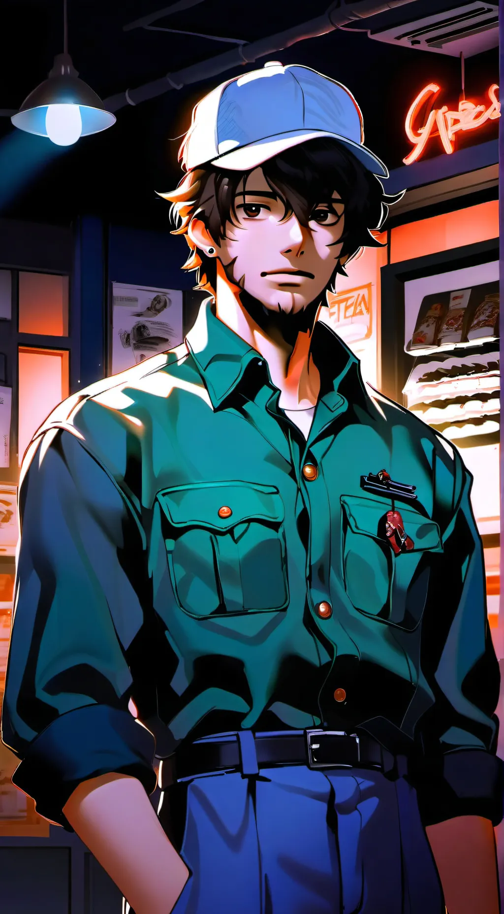 ai character: mike background