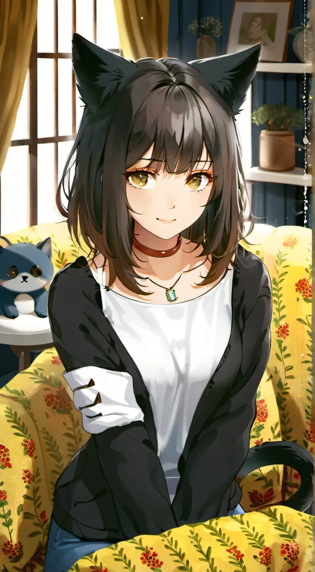 ai character: Lilly background